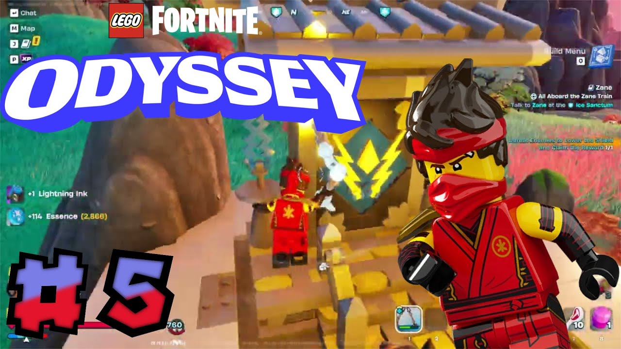 The Power of Ice and Lightning | Fortnite | Lego Fortnite Ninjago | Part 5