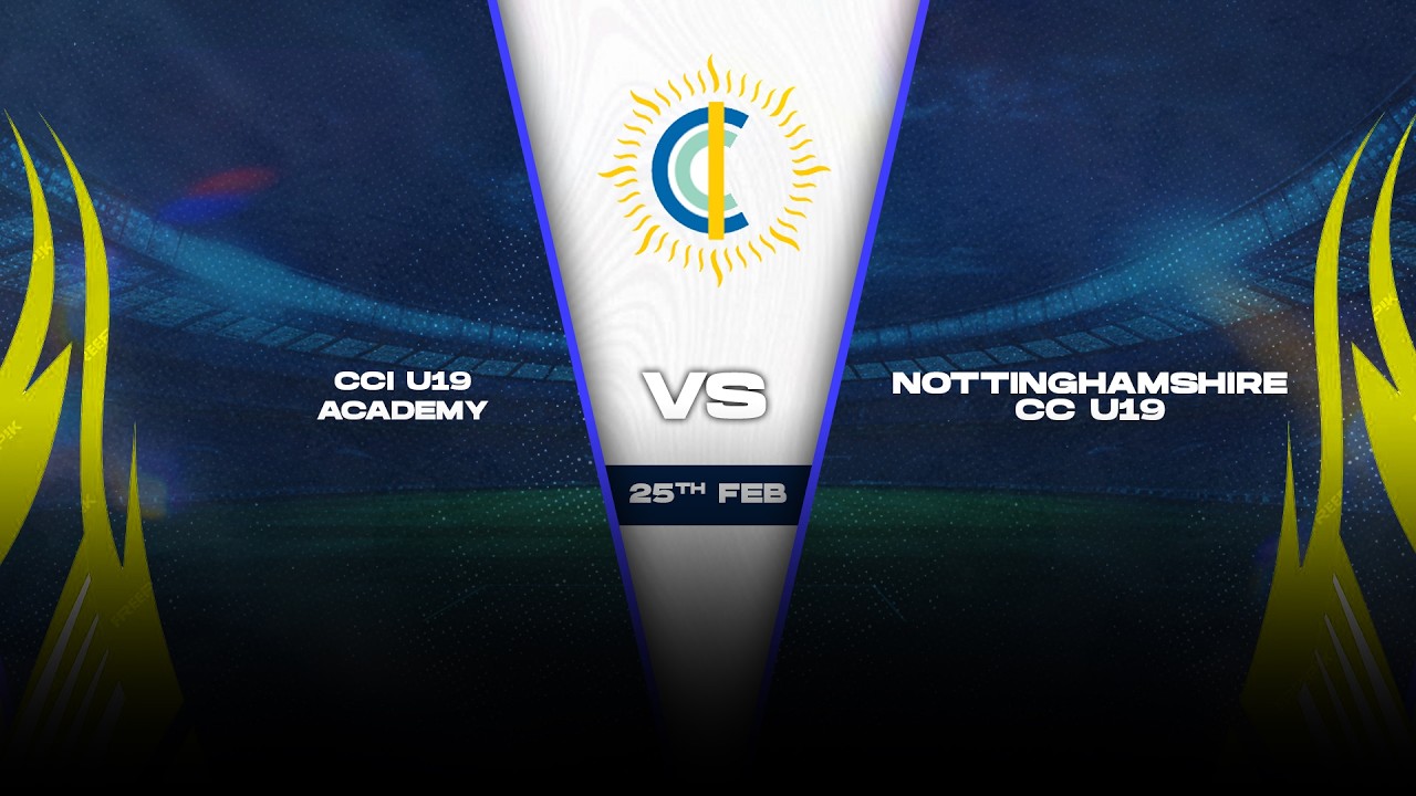 Cricket Club Of India | CCI U19 VS Nottinghamshire CC U19 | At Cricket Club Of India