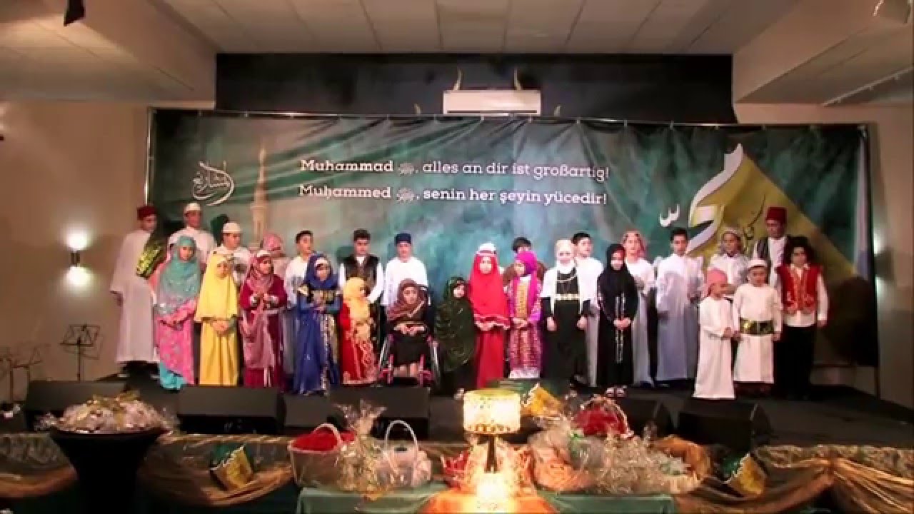 Mawlid 2015 - Kinderaufführung in Lübeck مسرحية المولد