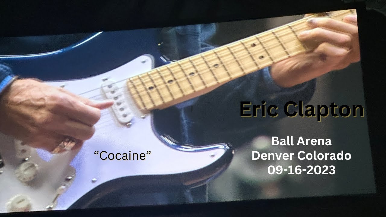 Cocaine - Eric Clapton - Ball Arena, Denver Colorado - 09-16-2023 #ericclapton #rocknroll #guitar