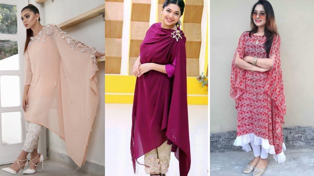 Most stylish Casual and fancy kaftan style Dresses|| kaftan Top Design|| Butterfly🦋Dresses Designs