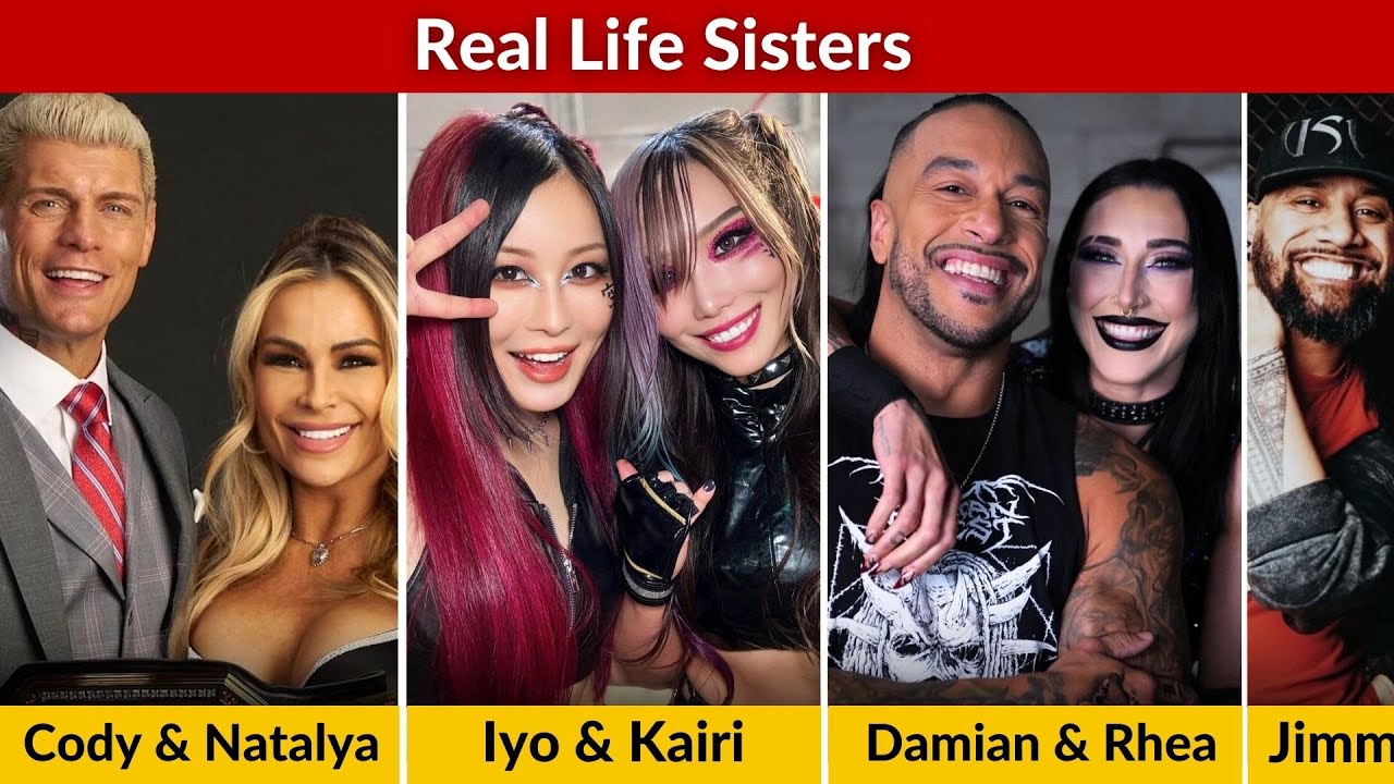 Рестлеры WWE и их сестры в реальной жизни, о которых вы не знали