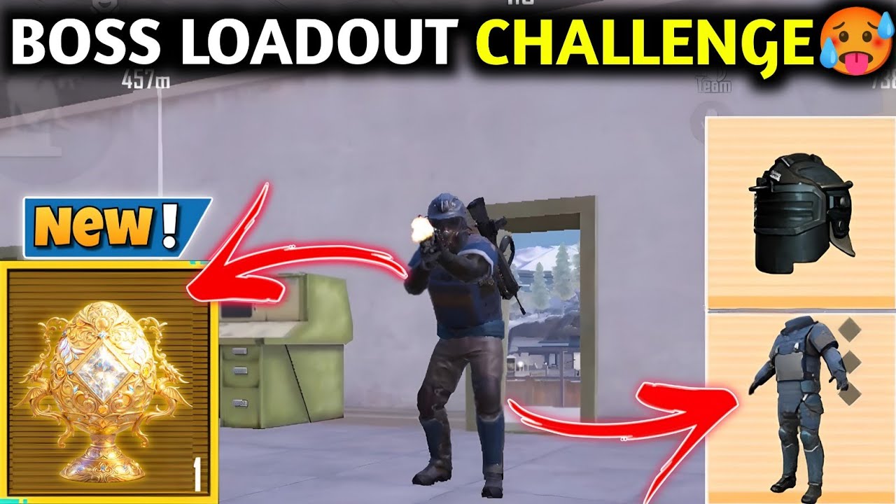 BOSS LOADOUT CHALLENGE 🥵 PUBG METRO ROYALE CHAPTER 31