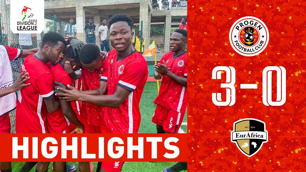 HIGHLIGHTS! | PROGEN 3 - 0 EURAFRICA | OBENG, MARTEY, AMOAH GOALS | 19/04/2023