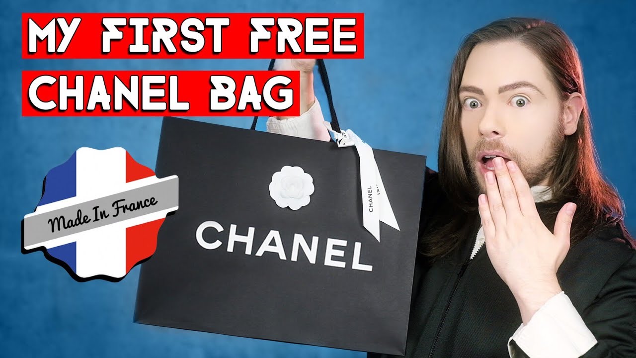 My first free CHANEL bag - Made in France! The FOMO is real! Have you gotten yours?!
