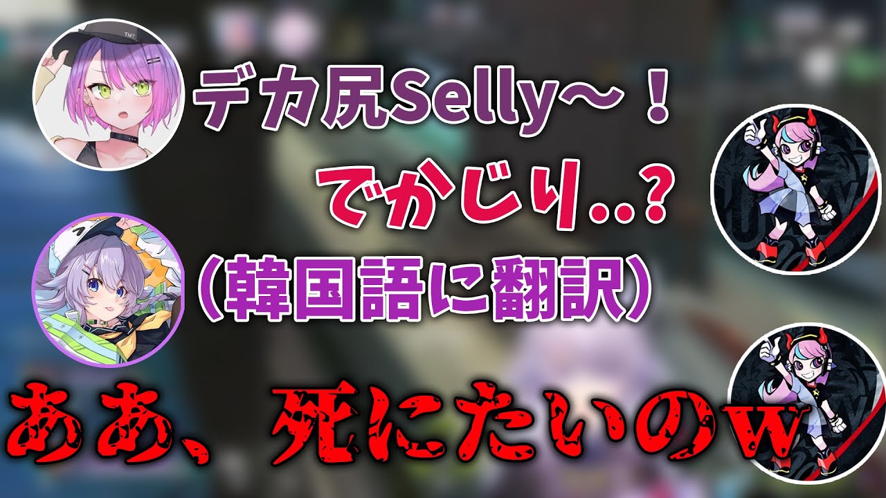 Sellyをいじるもボラちゃんに翻訳され殺意で返されるトワ様【ヌンボラ/常闇トワ/Selly】【ゆめきゃわPURPLE】