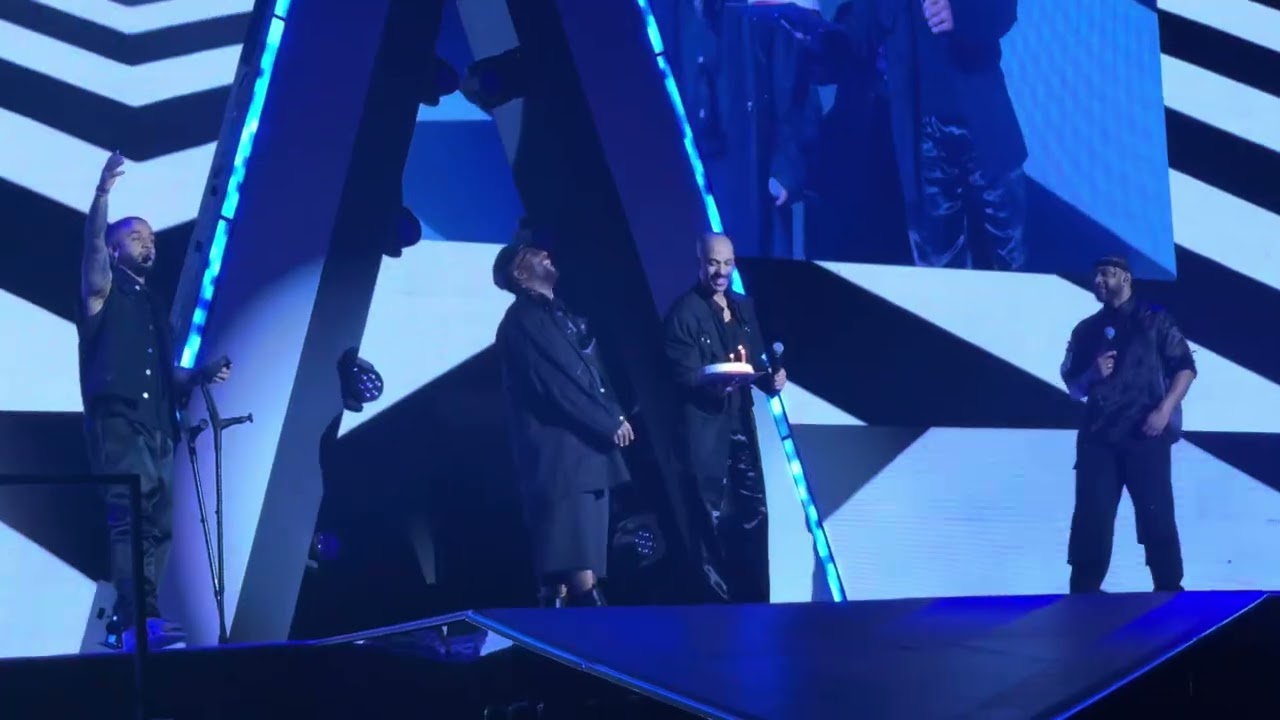 JLS Nottingham 27th Nov 2025 - Happy Birthday Oritse! 
