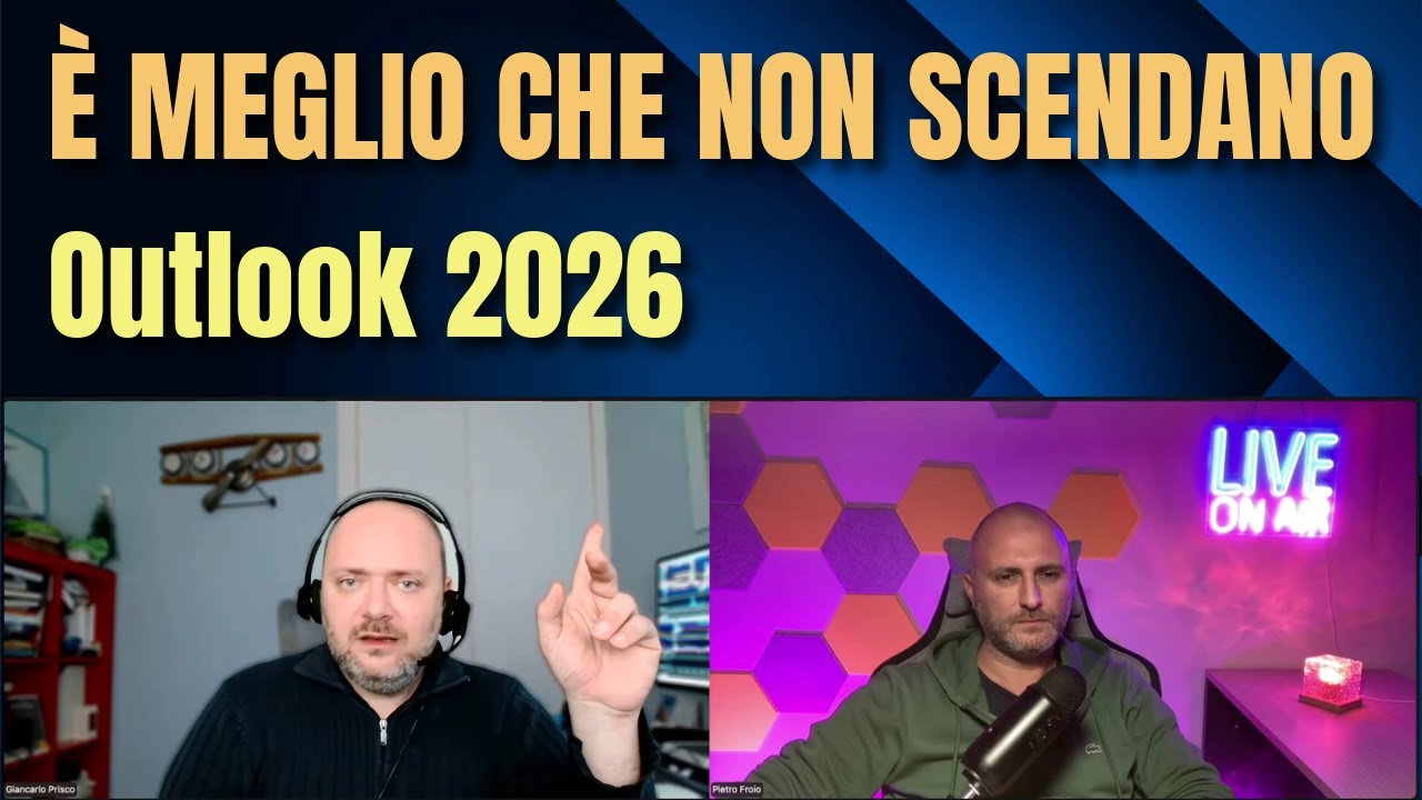 E' meglio che non scendano | Outlook 2026