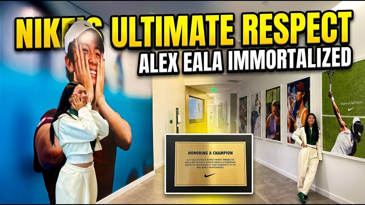 You Won't Believe What Nike Just Did for Alex Eala at HQ! 😱