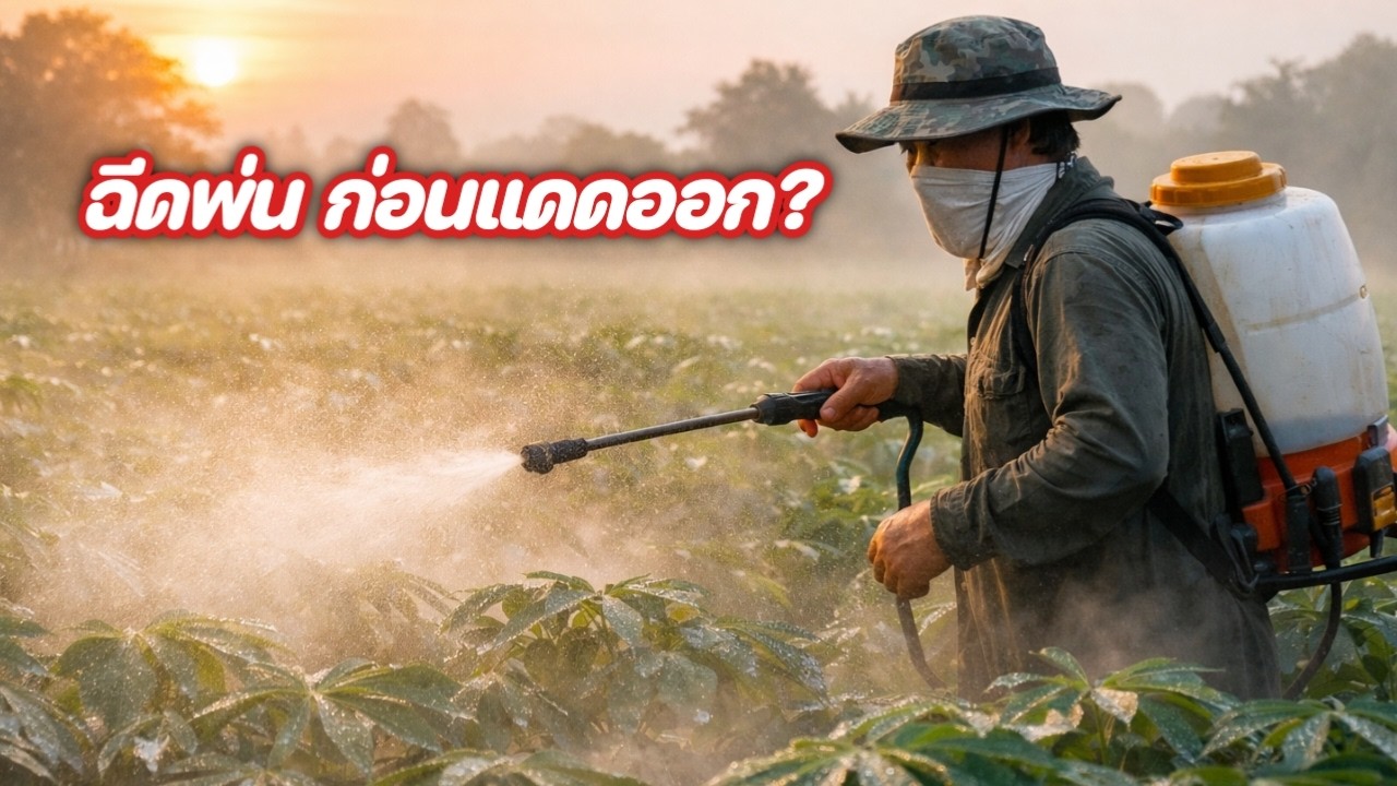 ปุ๋ยทางใบ ฉีดตอนตี 4 ดีที่สุดจริงหรือ? 13ก.พ69 |พี่เบนซ์At1