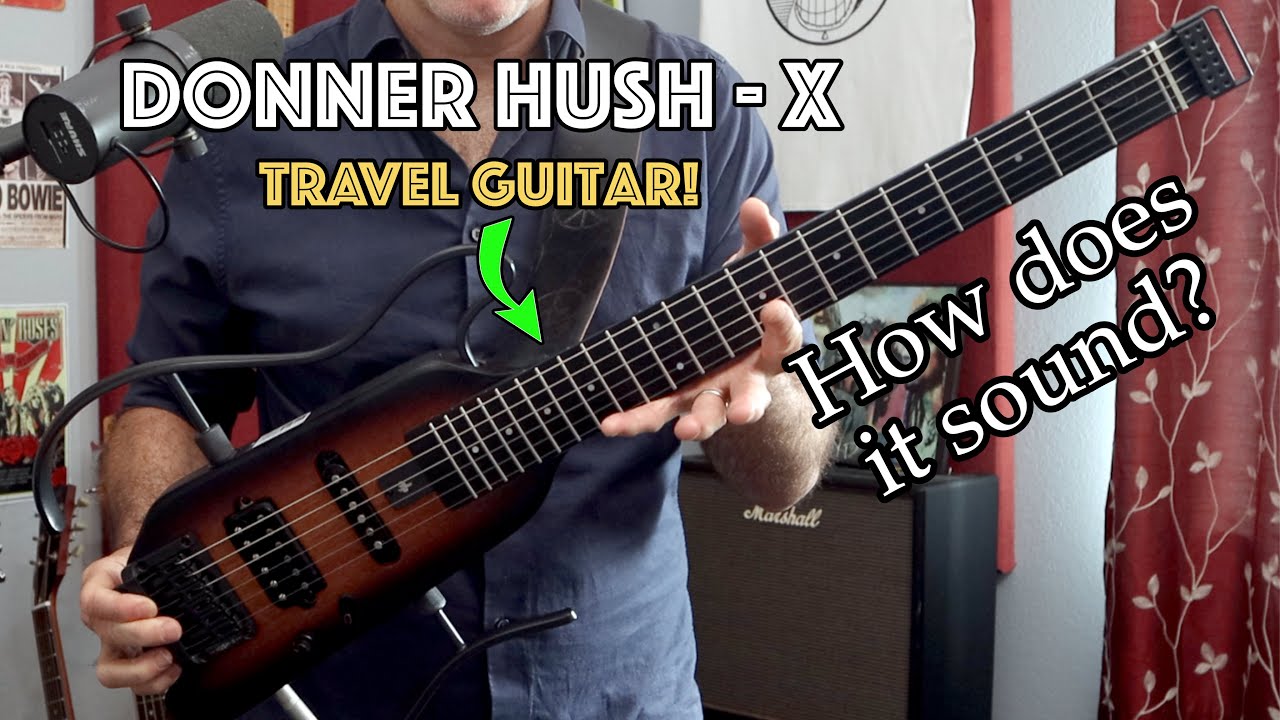 I played the Donner Hush X through the Donner Arena 2000 to see how they sound together!