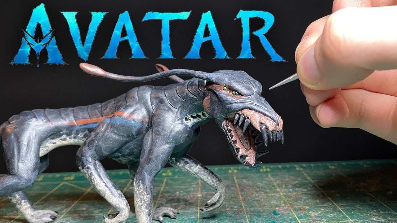 Making the Viperwolf from James cameron's AVATAR movies.