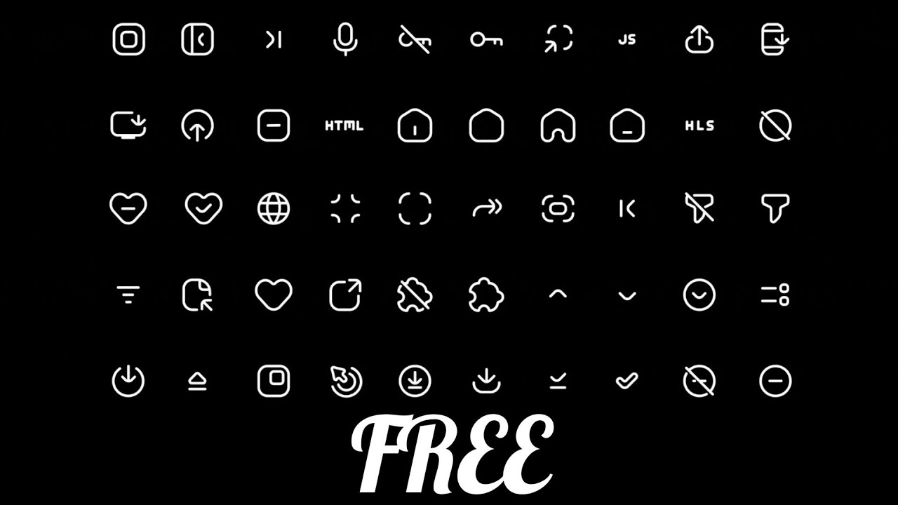 How to find free animated icons! The best icon source! (2025)