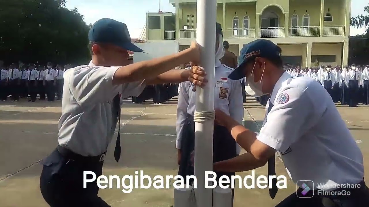 Upacara Bendera@SMPN 1 Rengasdengklok
