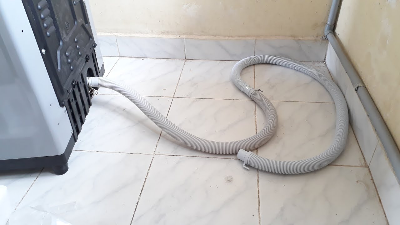 Samsung Washing Machine extension Drain Hose connected