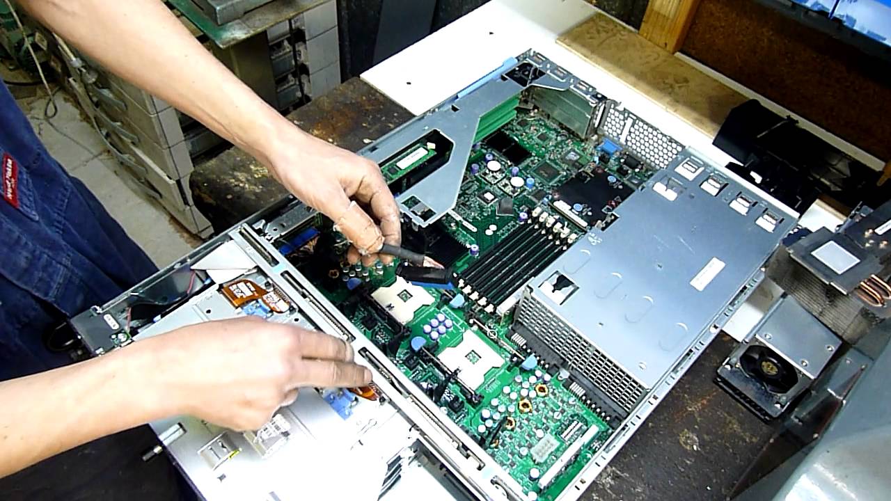 Derpy Dell 2850 Server Disassembly