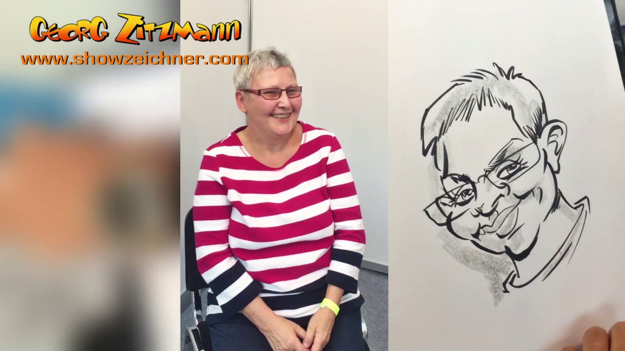 Schnellzeichner Georg Zitzmann - Zeichner f&uuml;r Ihre Firmenfeier
