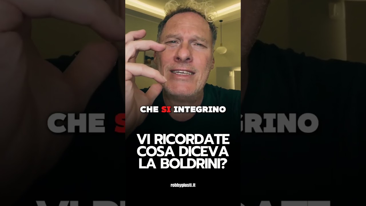Robby Giusti - Ho ritrovato un video del 1990 di Laura Boldrini...  (12.06.25)