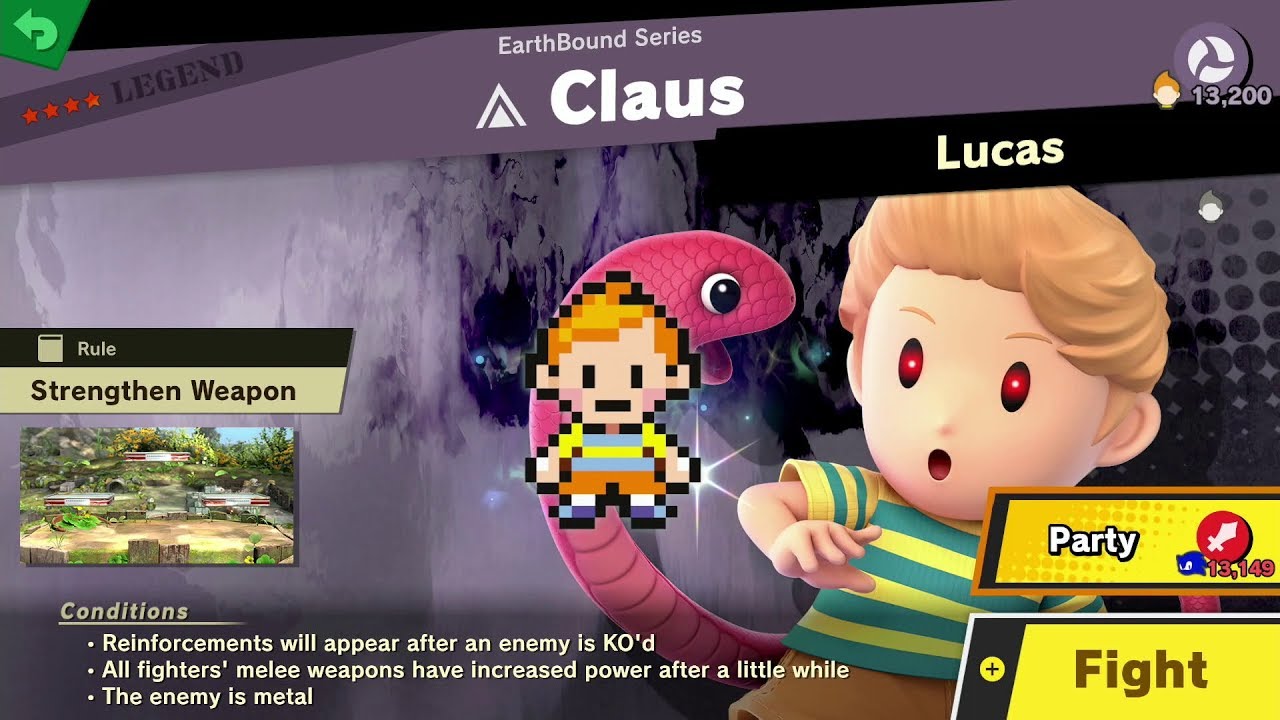 590. Claus - Fair Spirit Battle - Super Smash Bros. Ultimate