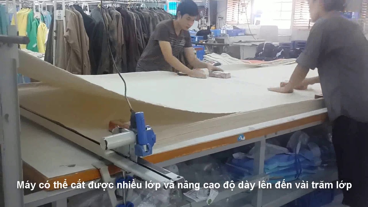 Máy Cắt Vải Đầu Bàn