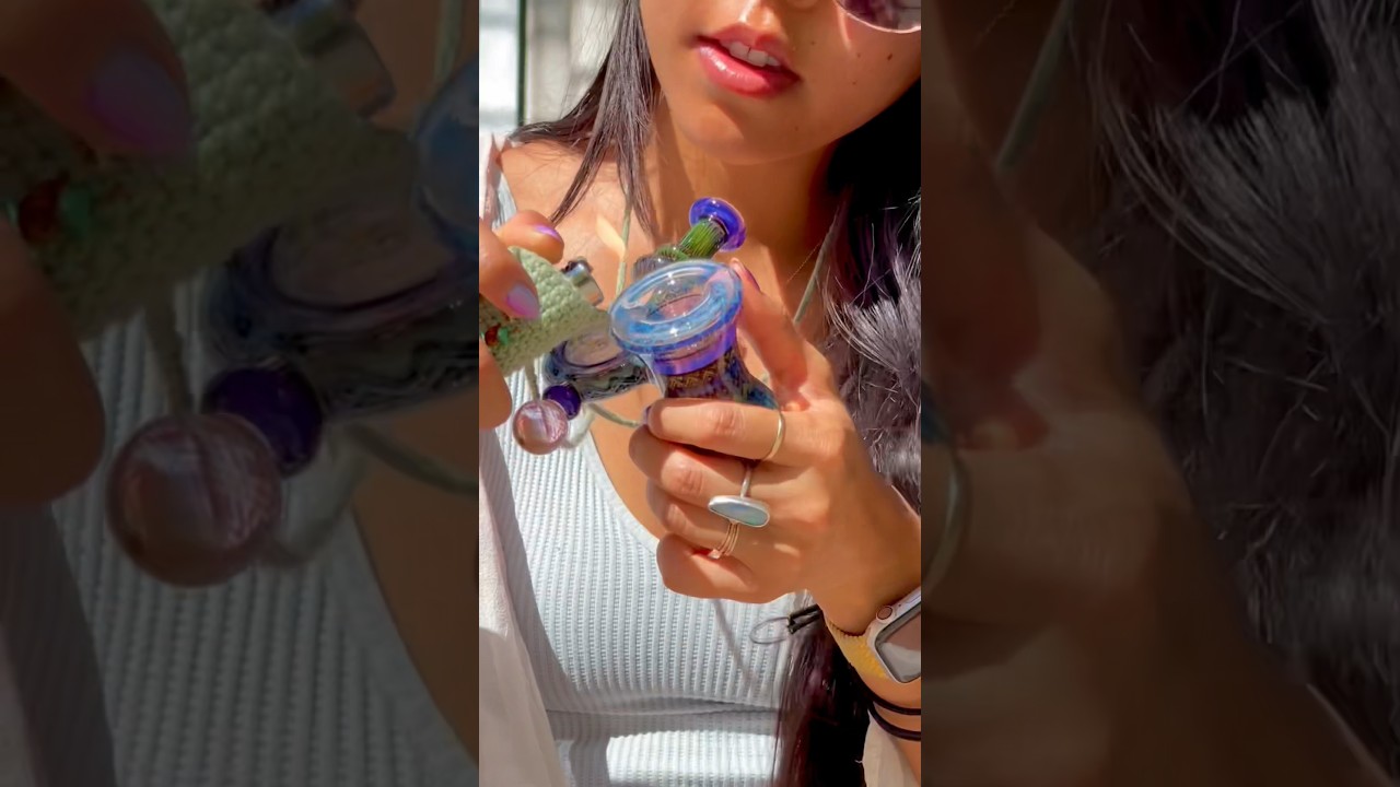 Procuring unique glass pieces from Heady Hawaii #masterpiece #glassart #headyhawaii