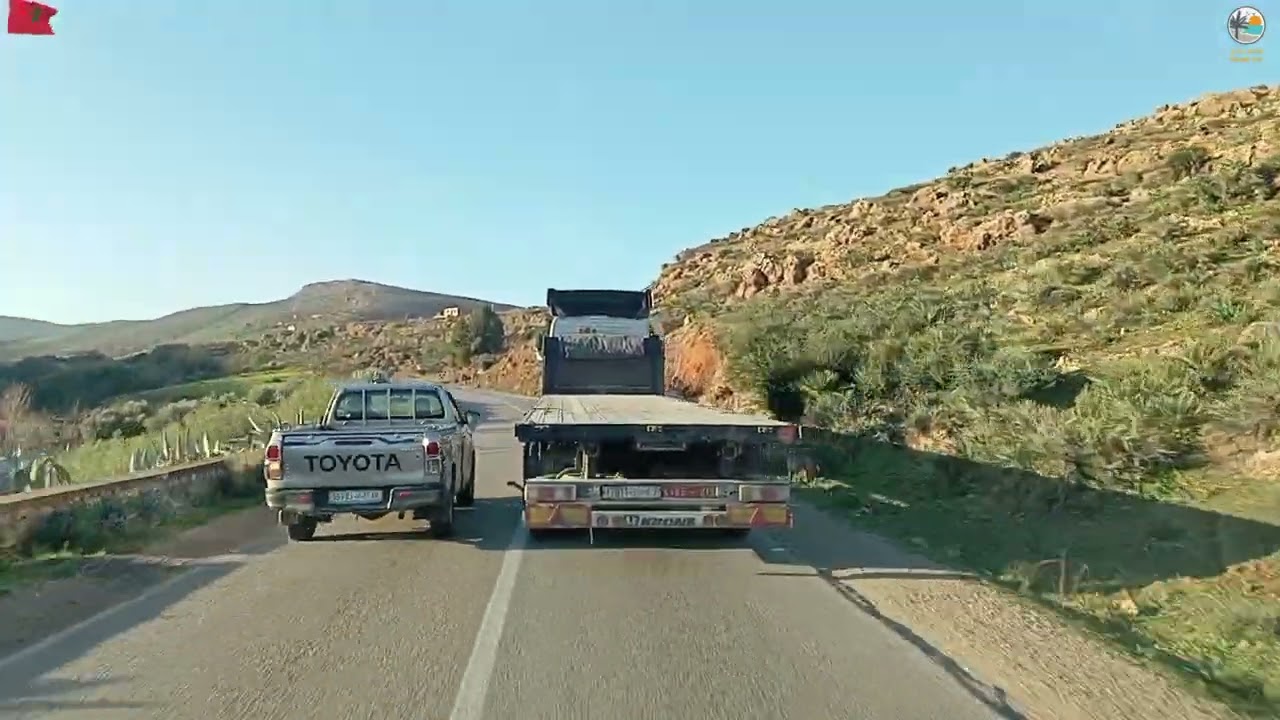 الطريق إلى عين سيرنين 🏞️إتجاه مريرت من بوفكران جميلة جدا 🌲🇲🇦