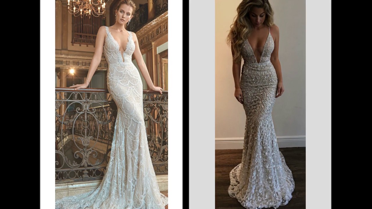 TOP 35 Sexy Deep V Neck Wedding Dresses | All For Your Wedding