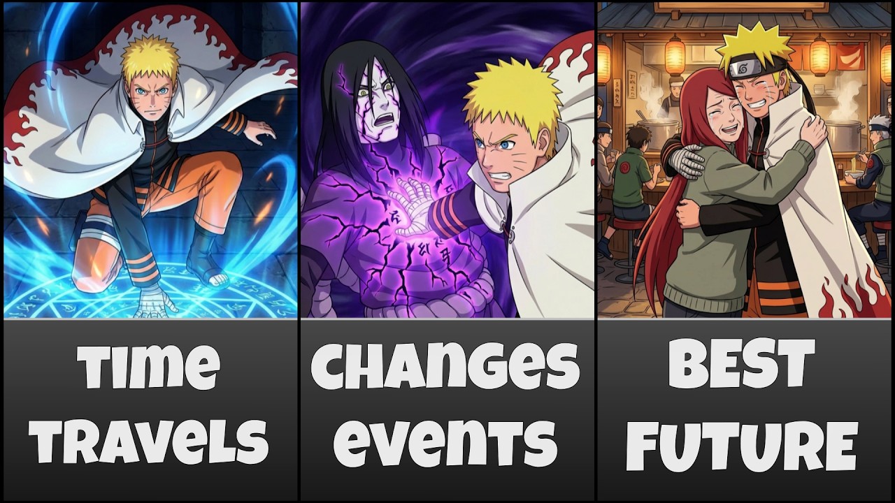 What If Adult Naruto Time Travelled and Helped His Past Self?