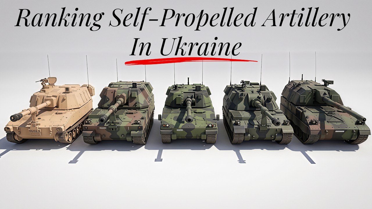 We Ranked 10 Self Propelled Artillery In Ukraine, Worst to Best
