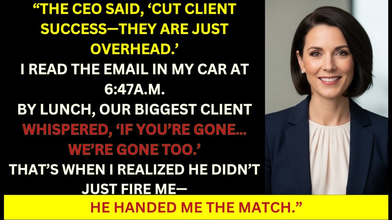 My CEO cut my entire division to “reduce costs” — Then lost $18M when every client followed me out