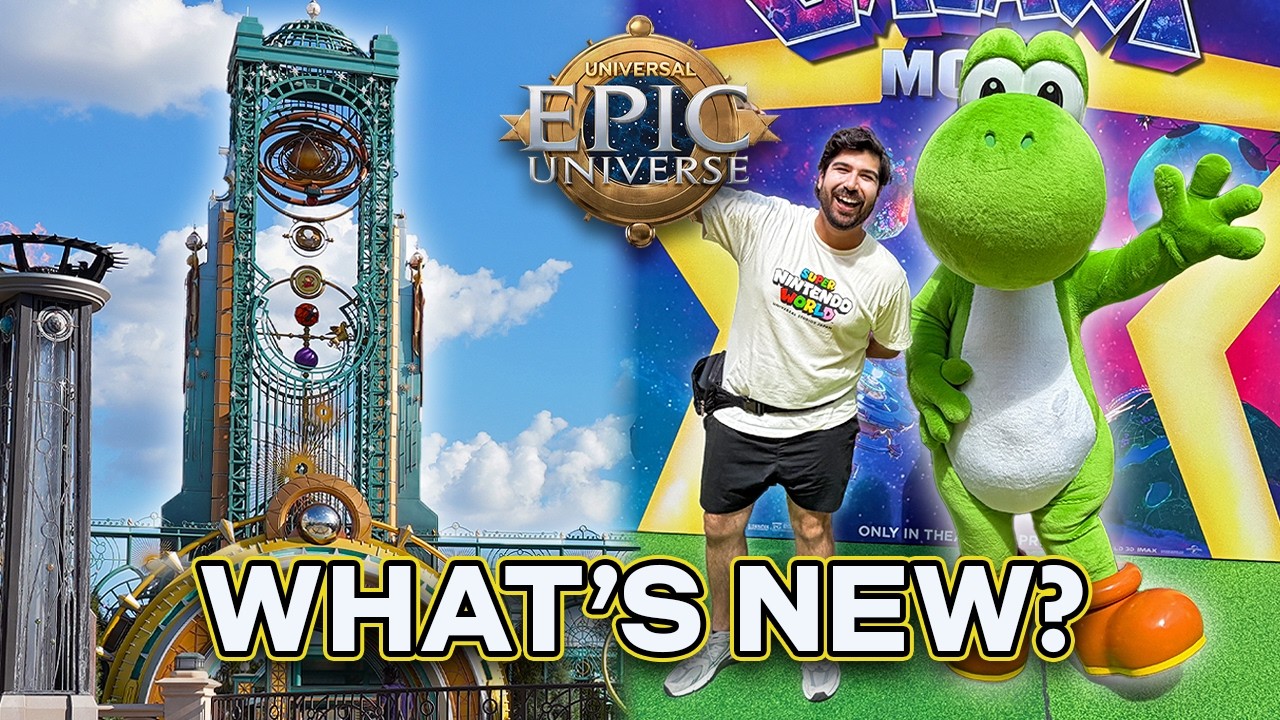 How to Meet Yoshi at Epic Universe + New Park Updates!