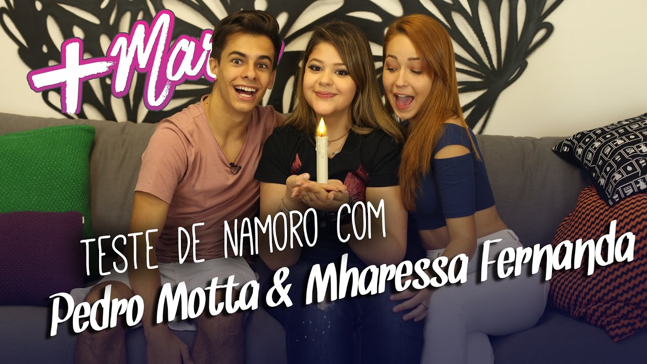 Teste de namoro com Pedro Motta e Mharessa Fernanda