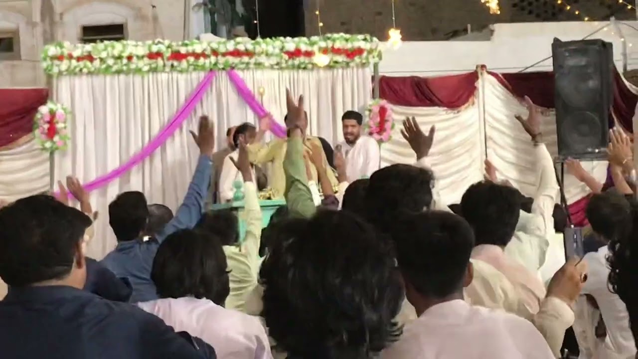 Qasida Ali Ali sain bas karda phiry Zakir intsar Manzoor Hussain Jashan 18 Zilhaj