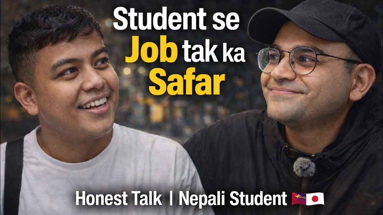 Nepali student Japan Experience 🇯🇵| Student se Job tak ka Safar | Nippon Diaries