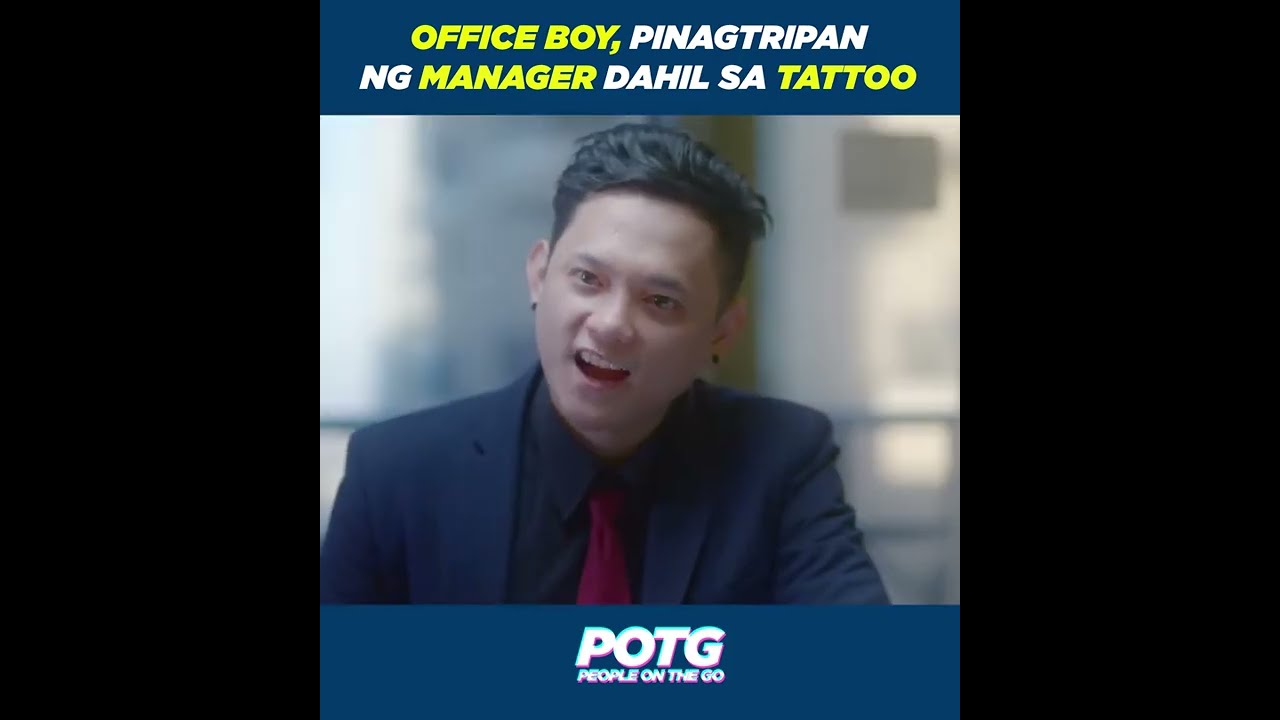 Office Boy, Pinagtripan ng Manager Dahil Sa Tattoo