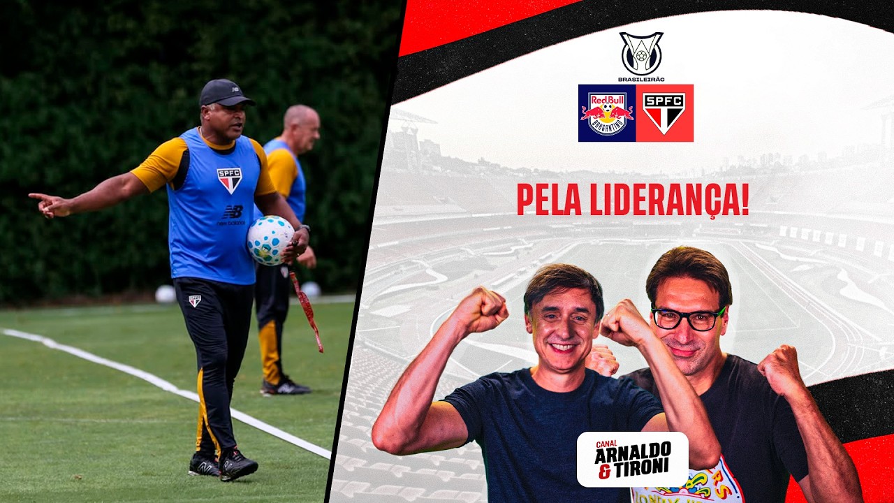 SÃO PAULO ENCARA BRAGANTINO EM BRAGANÇA PARA MANTER LIDERANÇA DO BRASILEIRO