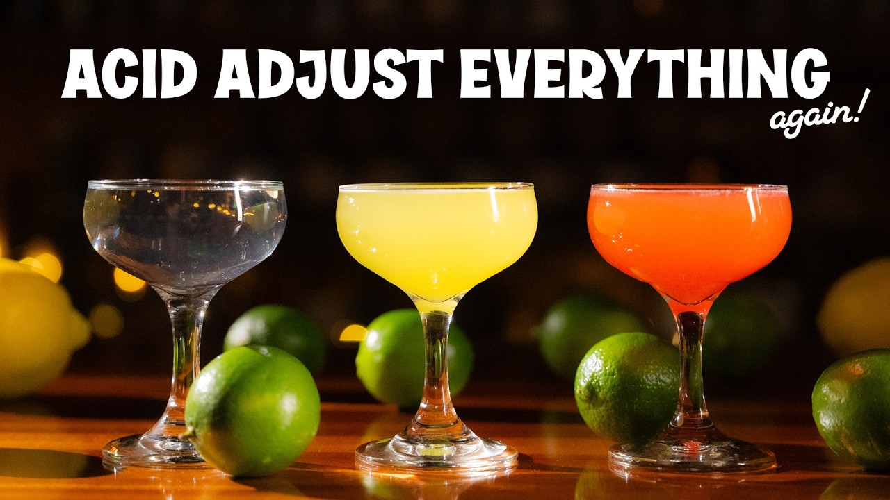 The EASY solution to bright and balanced drinks | Acid Adjusted Cocktails
