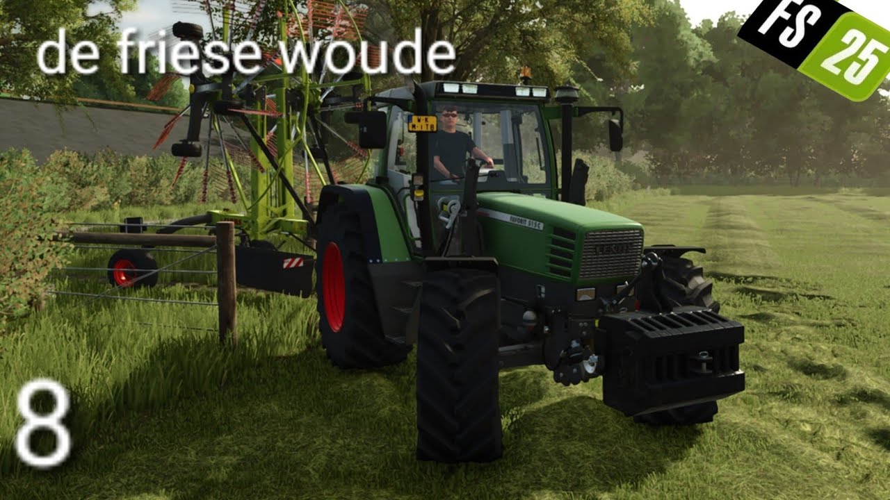 gras maaien en harken|de friese woude FS25