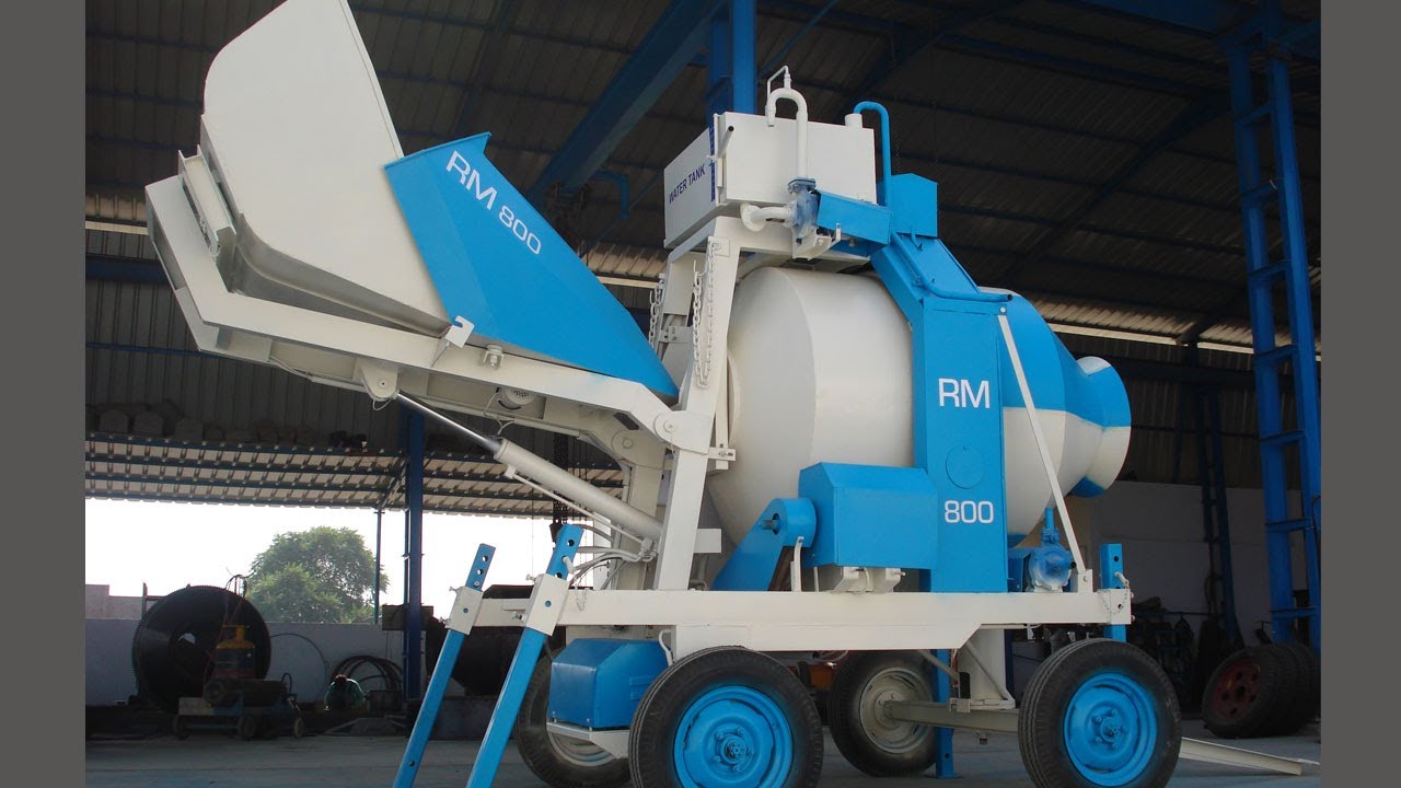 Mobile Concrete Batching Plant Video