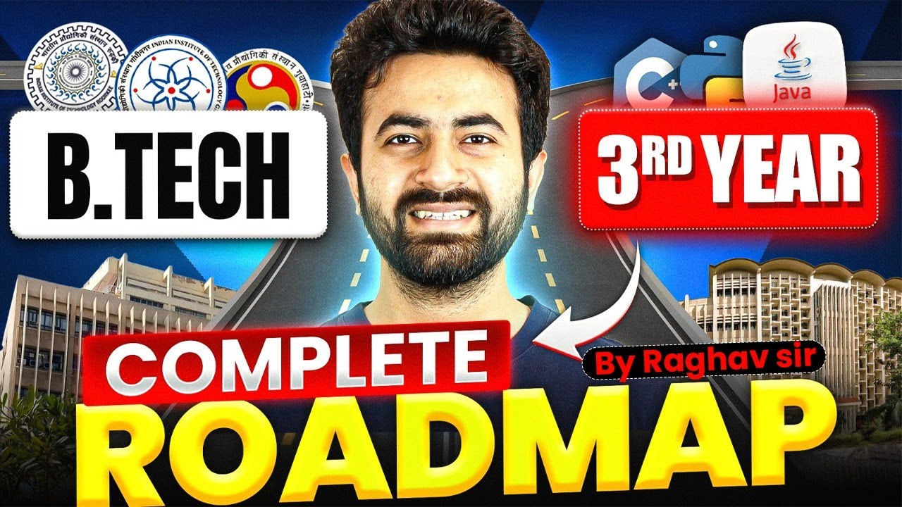 What To Do In College 3rd Year? | B.Tech 3rd Year Complete Roadmap
