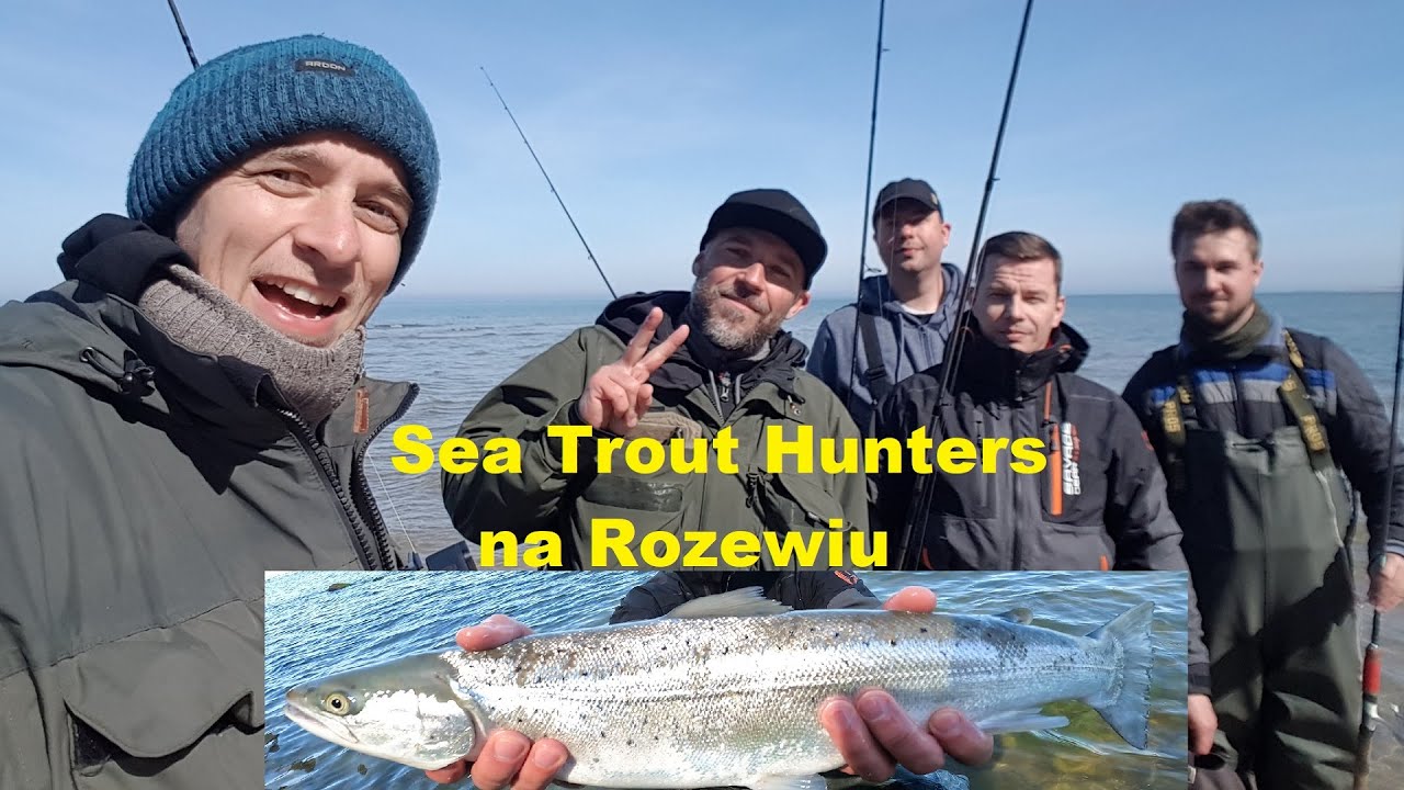 SeaTrout Hunters na Rozewiu: 4 ryby w tym 1 unikat | 4K 60P