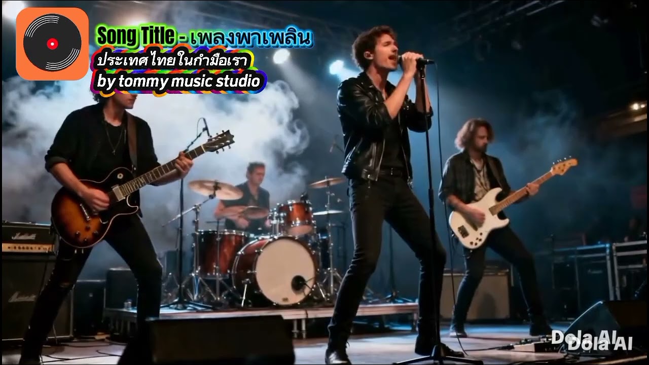 #เพลงพาเพลิน ประเทศไทยในมือเรา AI tommy music studio