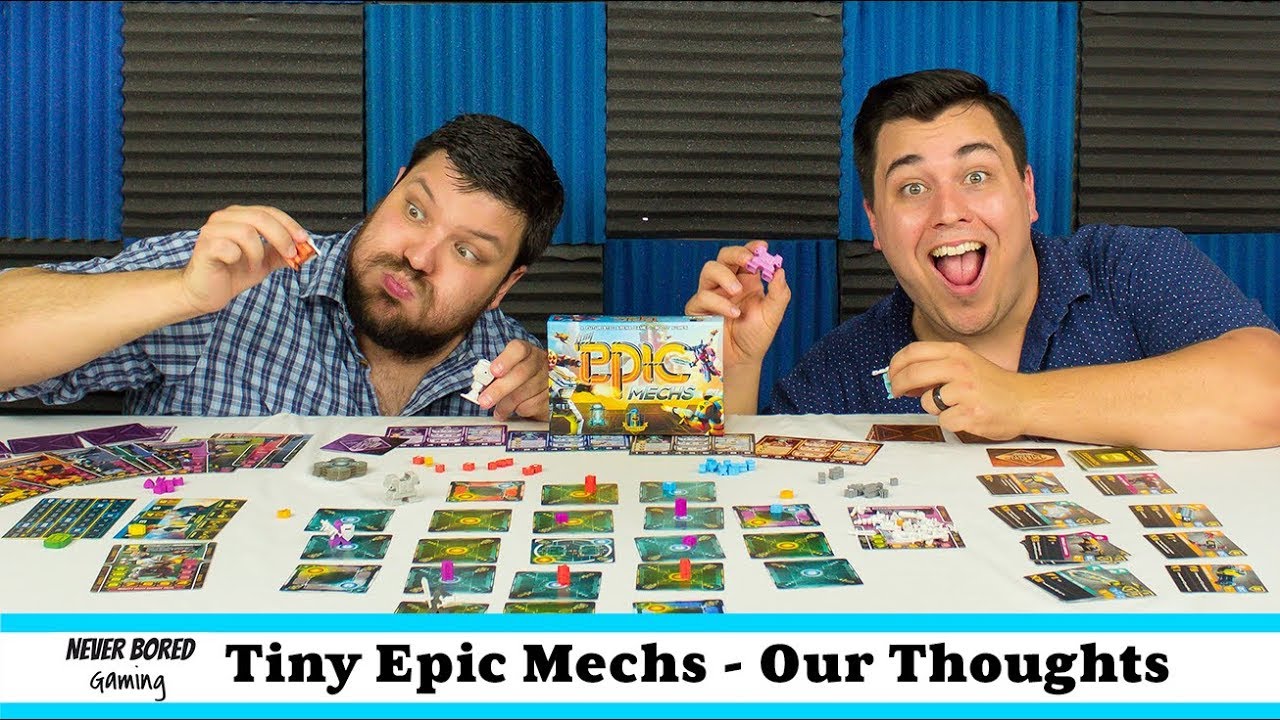 Tiny Epic Mechs - Our Thoughts (Board Game Review)