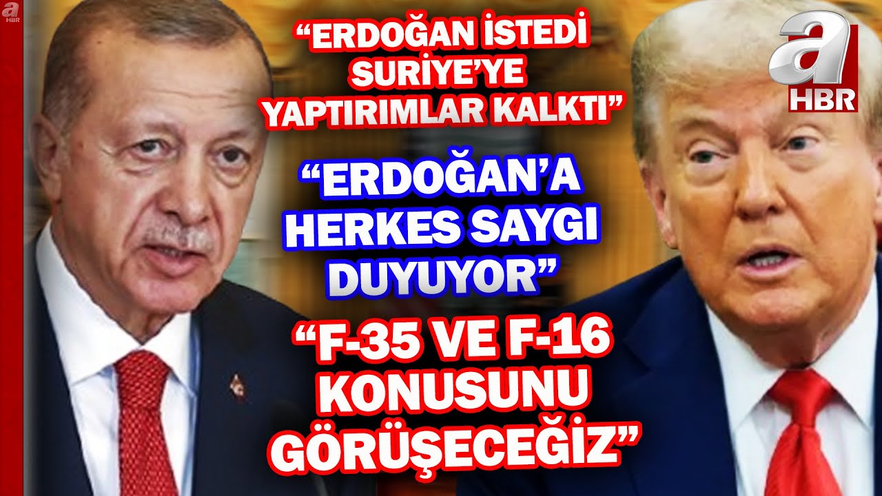 Beyaz Saray'da tarihi Erdoğan-Trump zirvesi! Erdoğan ve Trump'tan ortak açıklamalar...  | A Haber