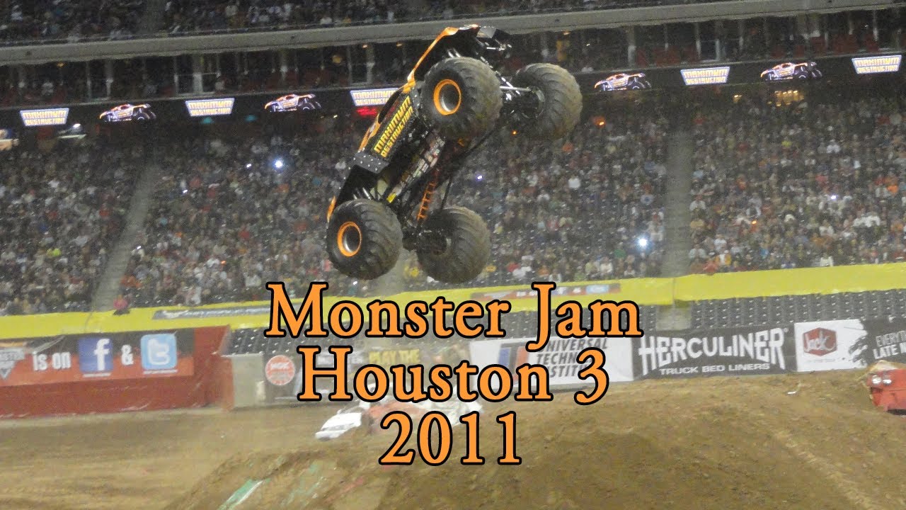 Monster Jam Houston 3 2011 Full Show