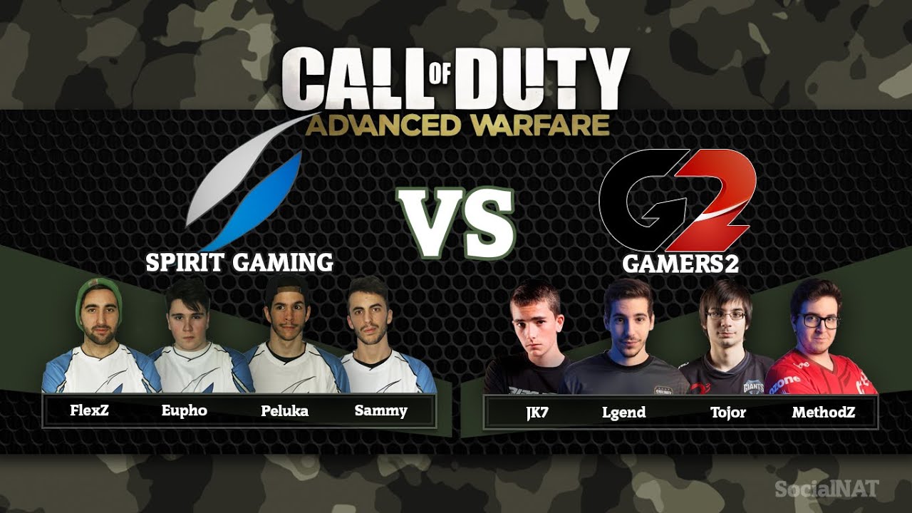GGCUP COD Advanced Warfare Semifinal 1: Spirit Gaming VS Gamers2