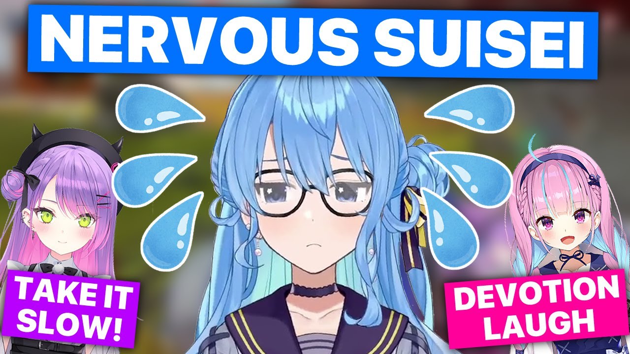 Startend: Suisei Is Nervous On Match Day (Aqua, Suisei & Towa / Hololive) [Eng Sub]