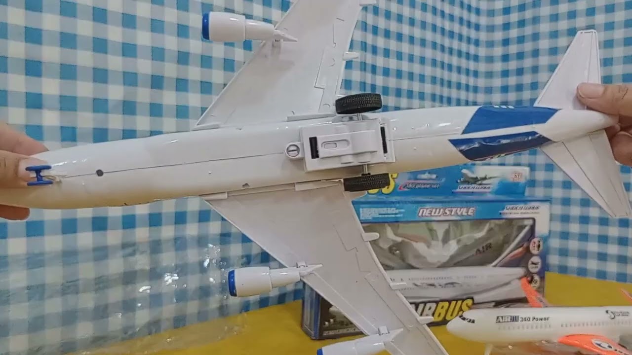 Airbus A380 Plane Set + Air 360 Power Fly | Montagem e Funcionamento por Fricção