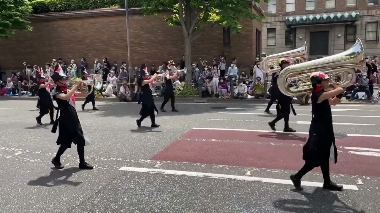Mercury Winds Yokohama Parade Performance