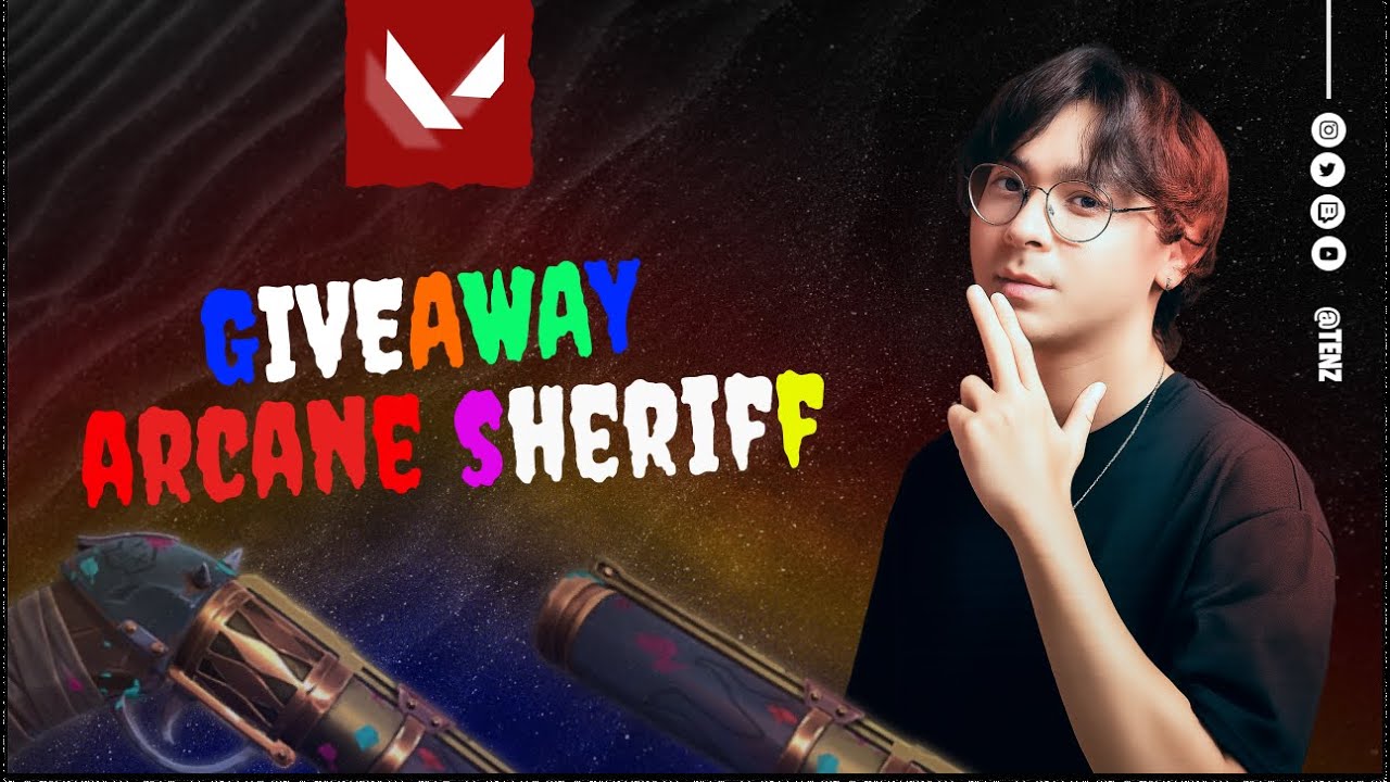 TenZ: Get your Arcane Sheriff right now! Streaming with subs in Valorant!